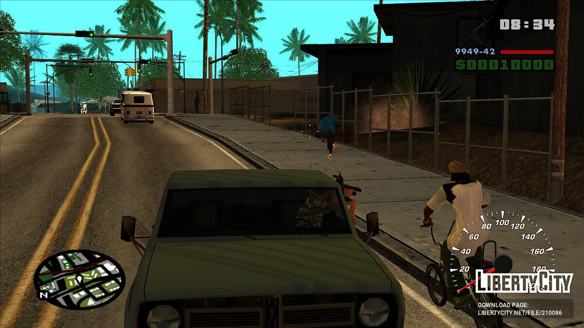 Real Life Vehicle Options V4 / GTA San Andreas
