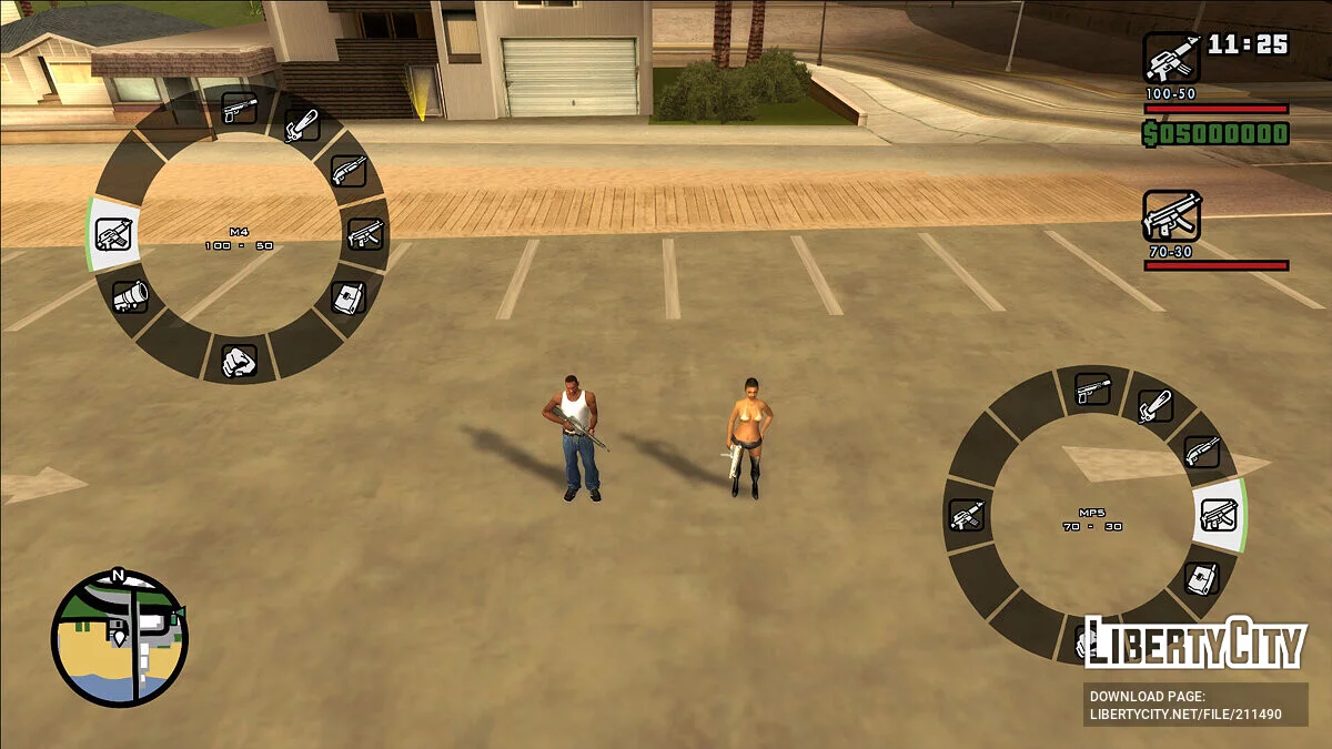 Void Weapon Wheel / GTA San Andreas