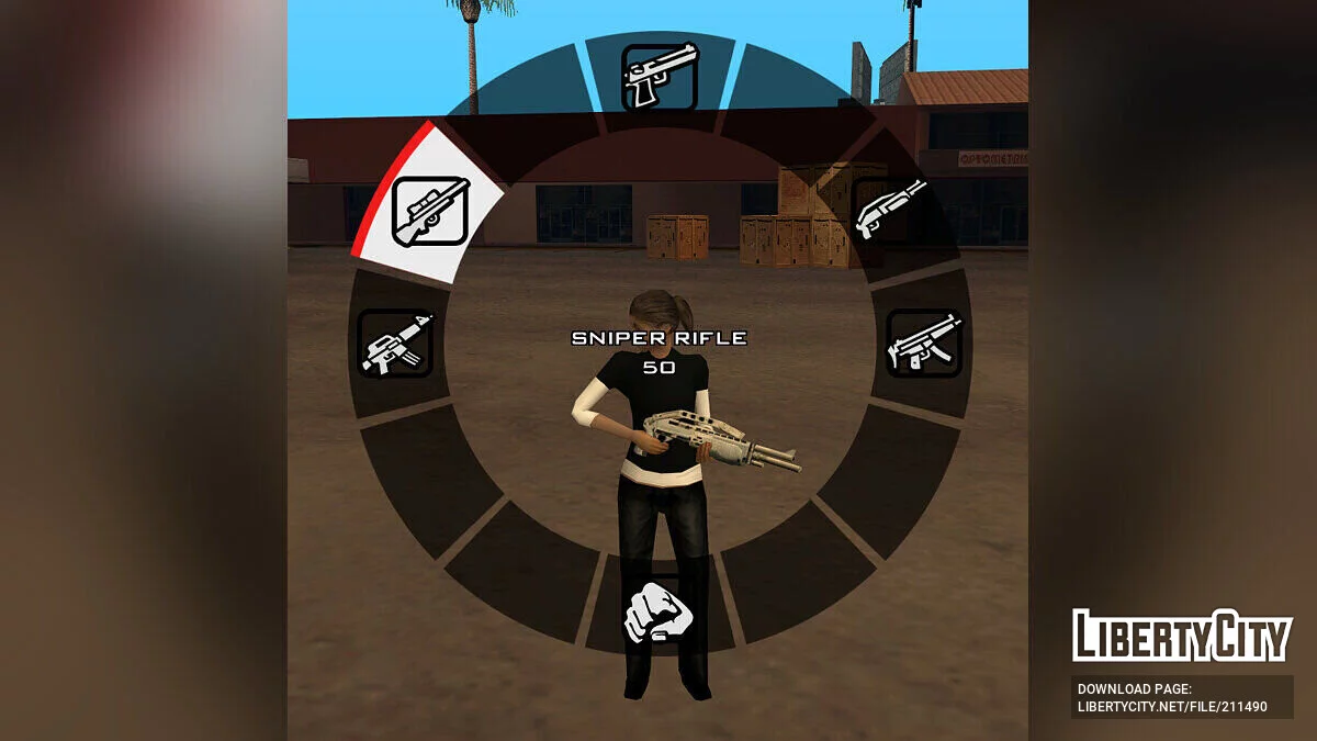 Void Weapon Wheel / GTA San Andreas