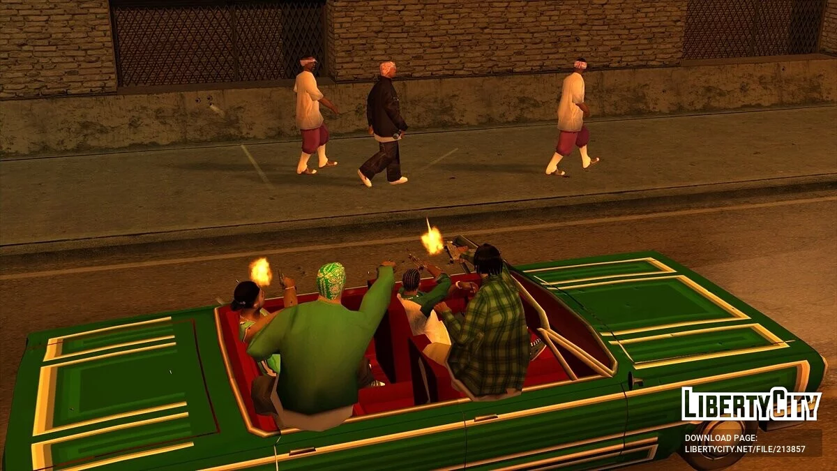 Manual DriveBy Refixed / GTA San Andreas