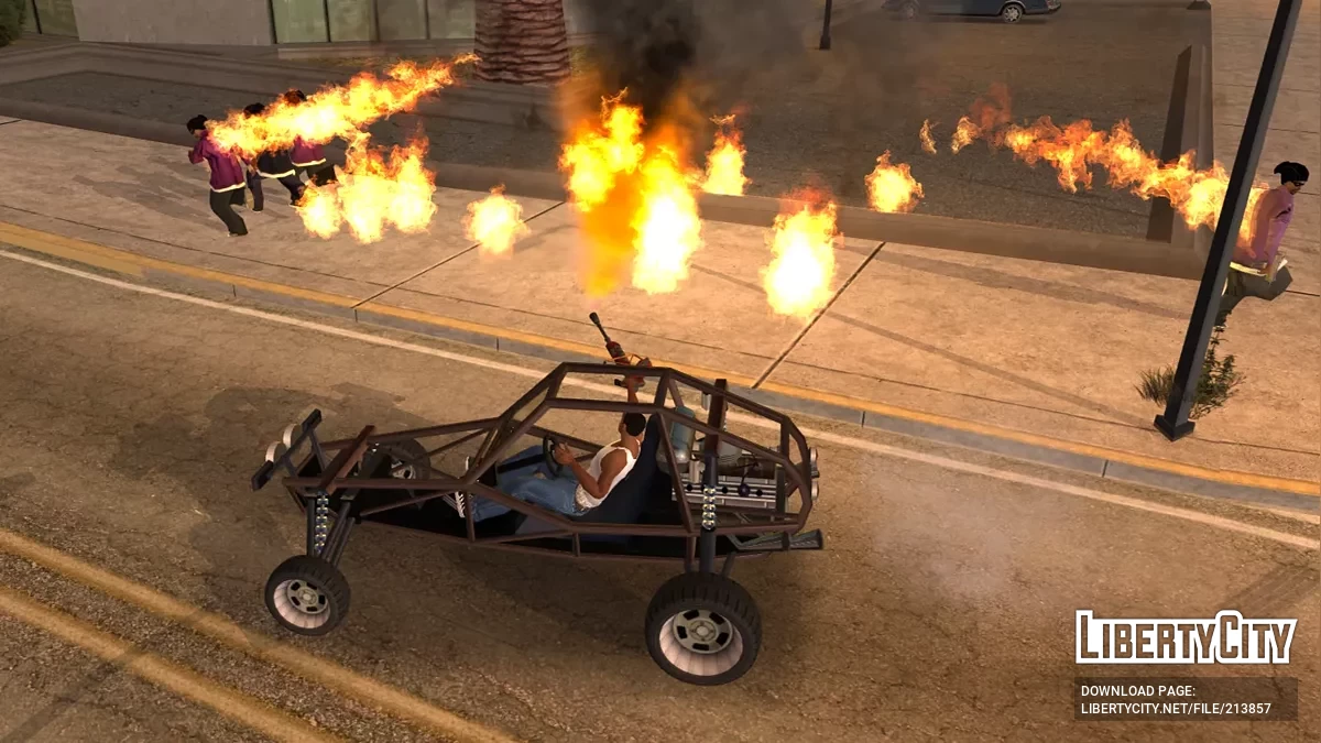 Manual DriveBy Refixed / GTA San Andreas