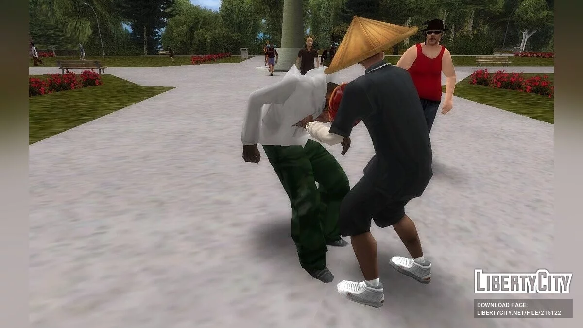 نظام القتال مثل GTA Vice City Stories / جي تي إيه سان أندرياس