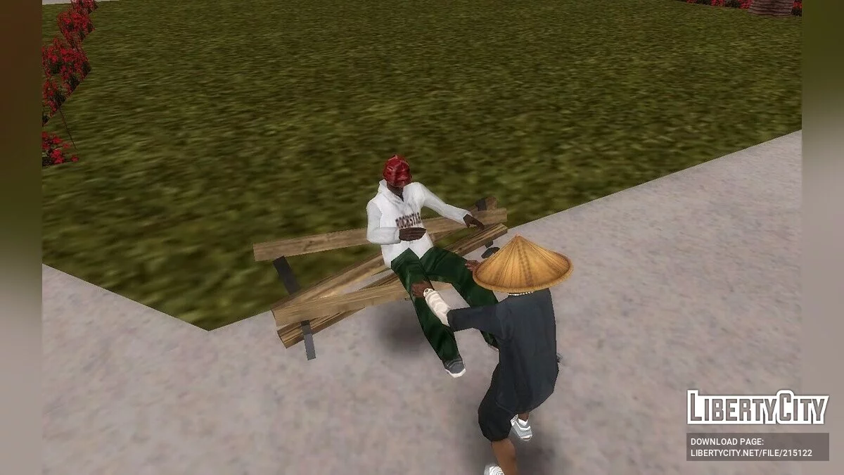 نظام القتال مثل GTA Vice City Stories / جي تي إيه سان أندرياس