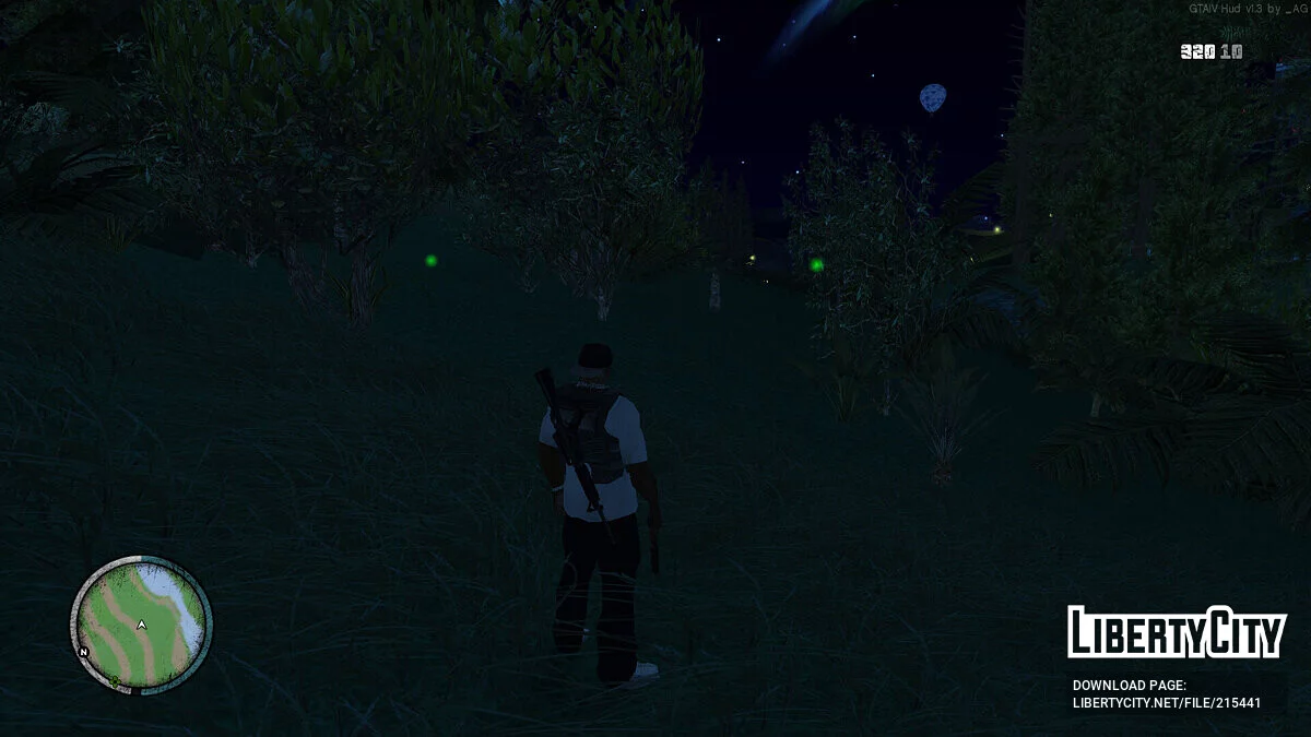 Fireflies at Night 1.1 / GTA San Andreas