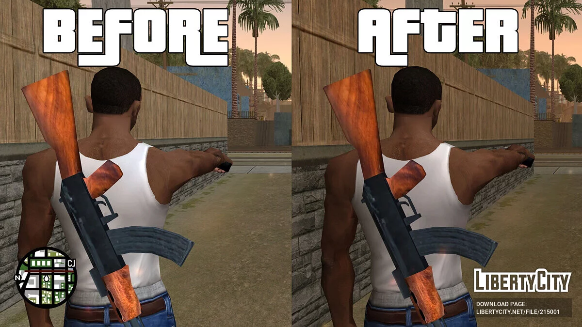 Hide Radar While Aiming / GTA San Andreas