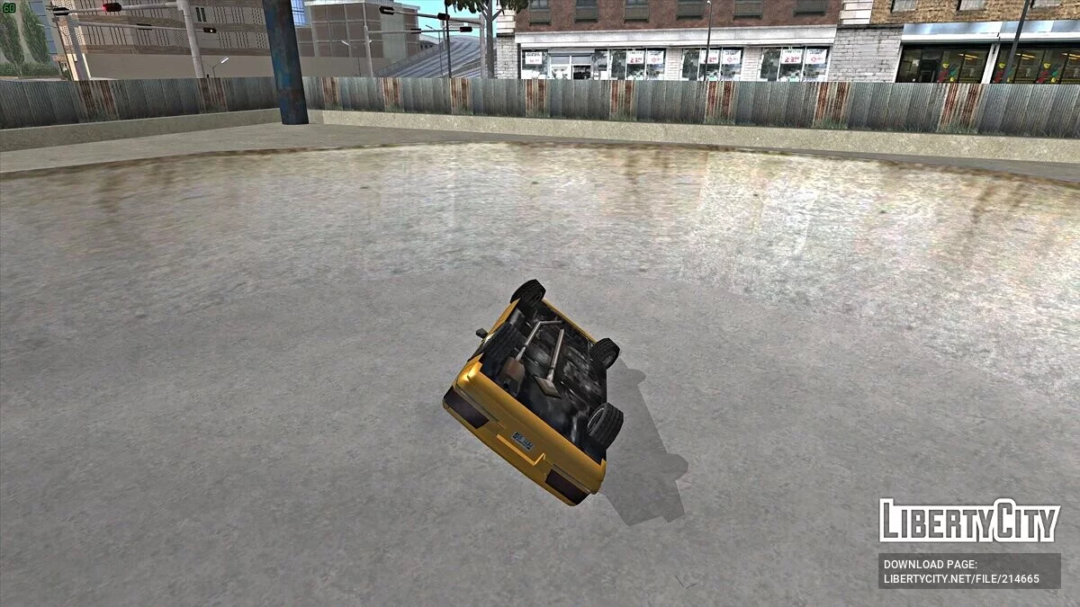 Переверніть свої машини як у GTA V / GTA San Andreas
