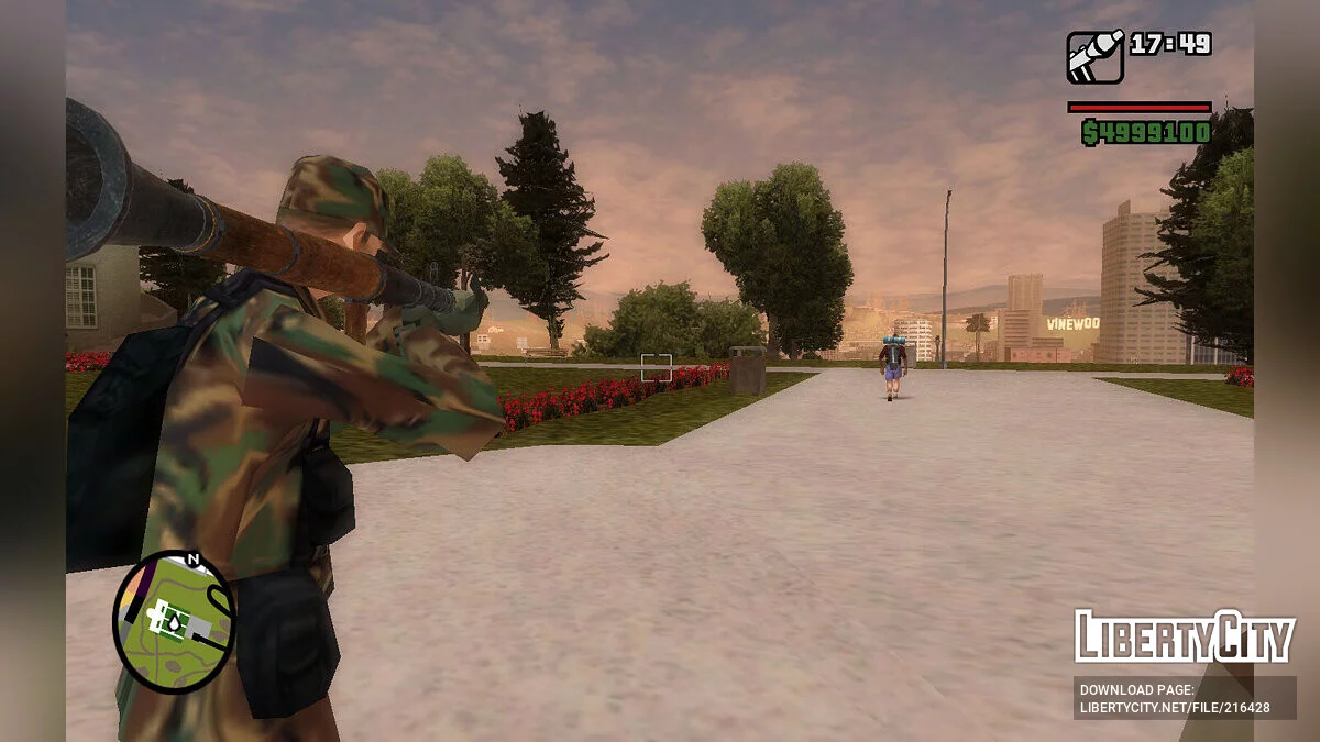 Üçüncü Şahıs Roketatar / GTA San Andreas