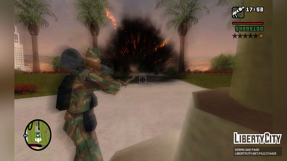 Üçüncü Şahıs Roketatar / GTA San Andreas