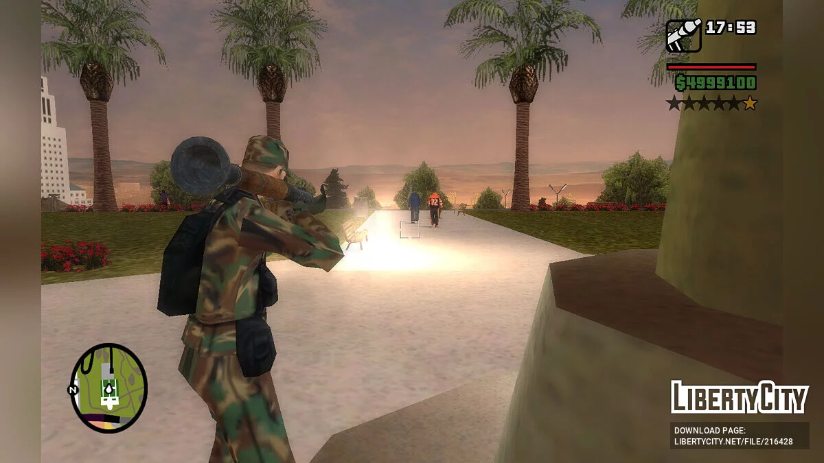 Üçüncü Şahıs Roketatar / GTA San Andreas