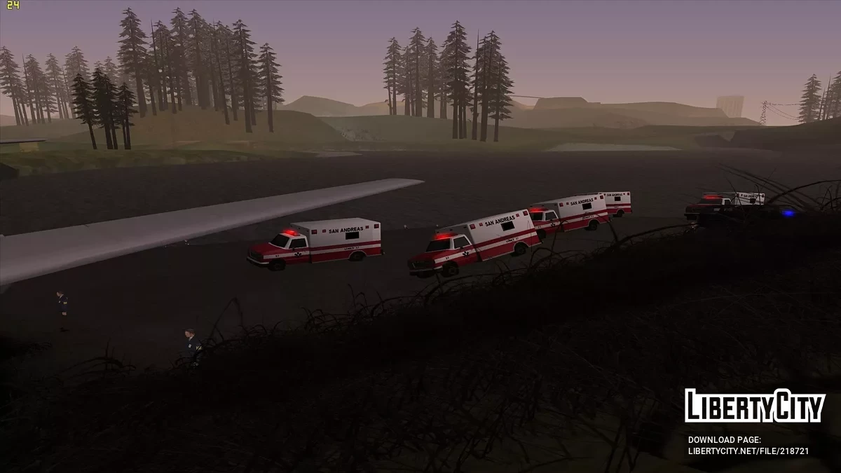 Atterrissage d'urgence d'un avion / GTA San Andreas