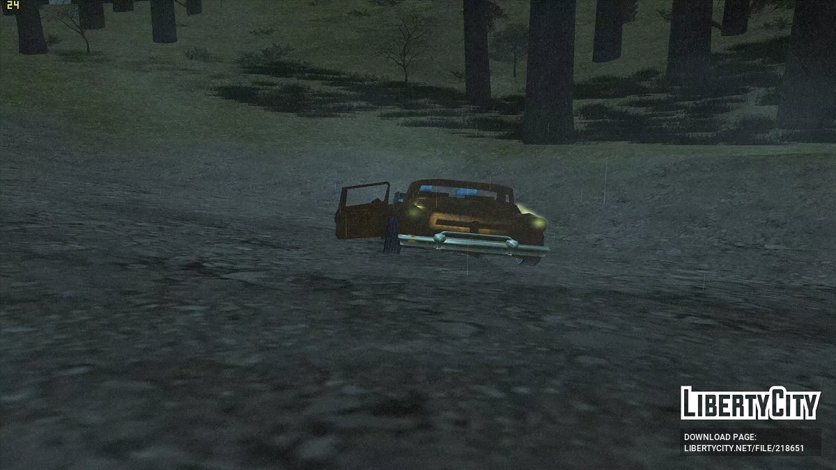 Ghost car in the countryside / GTA San Andreas