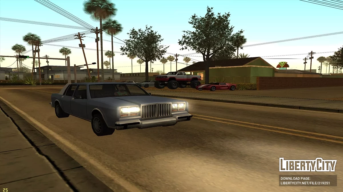 Voitures près de la maison de Smoke / GTA San Andreas