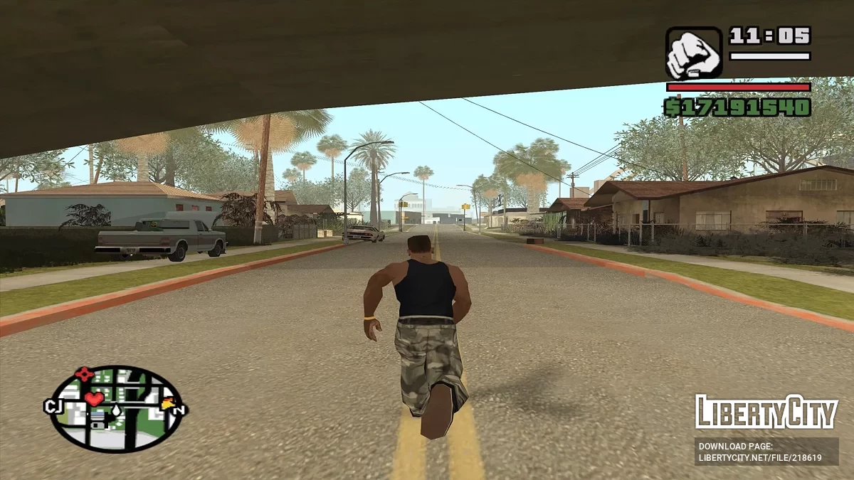 Course sans fin / GTA San Andreas