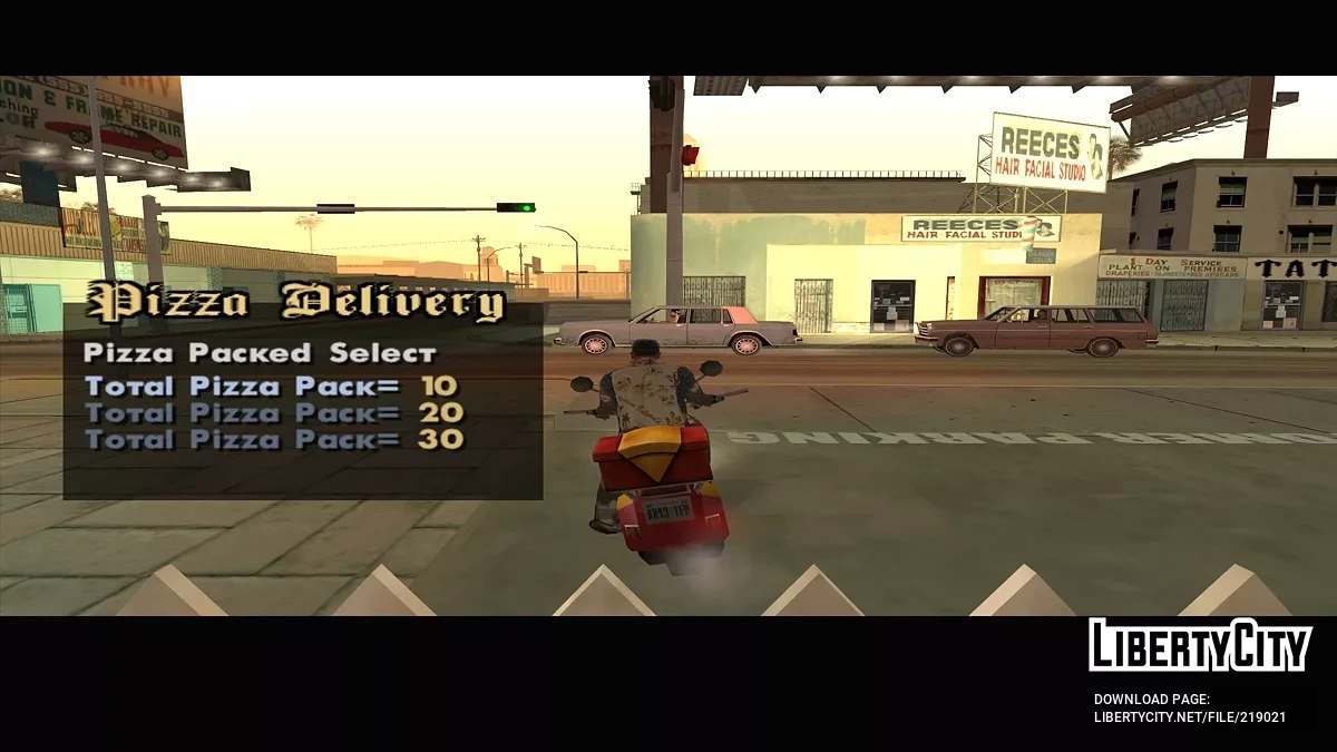 Кур'єр піци / GTA San Andreas