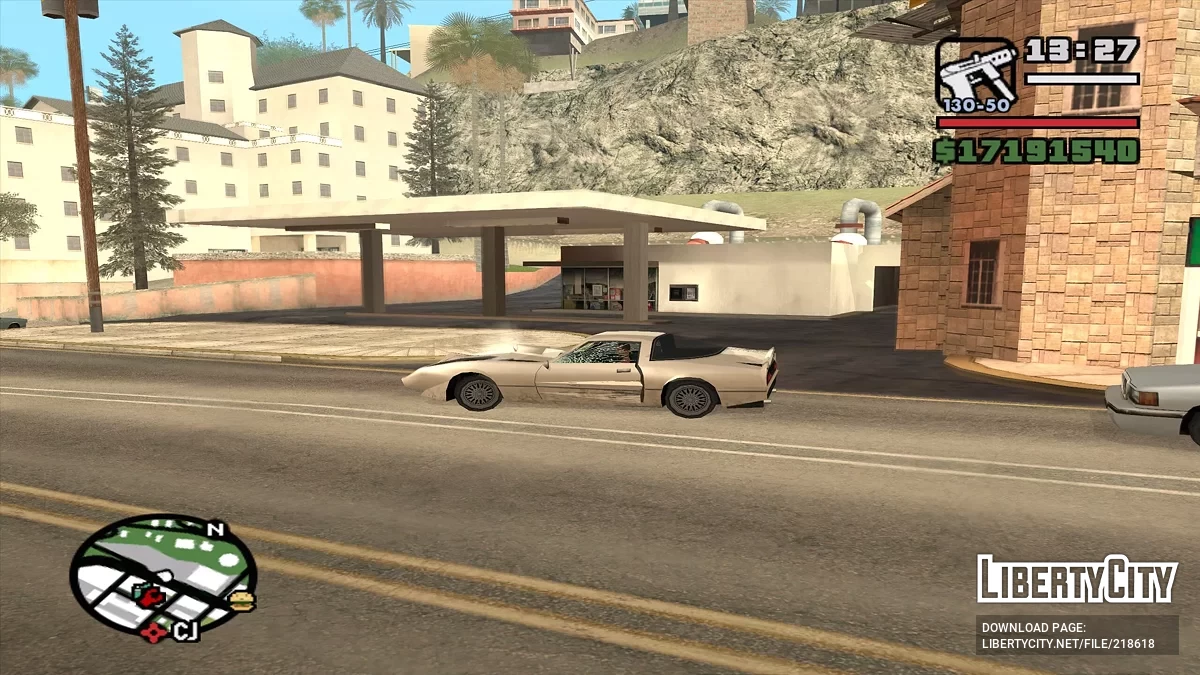Реалістична поломка двигуна / GTA San Andreas