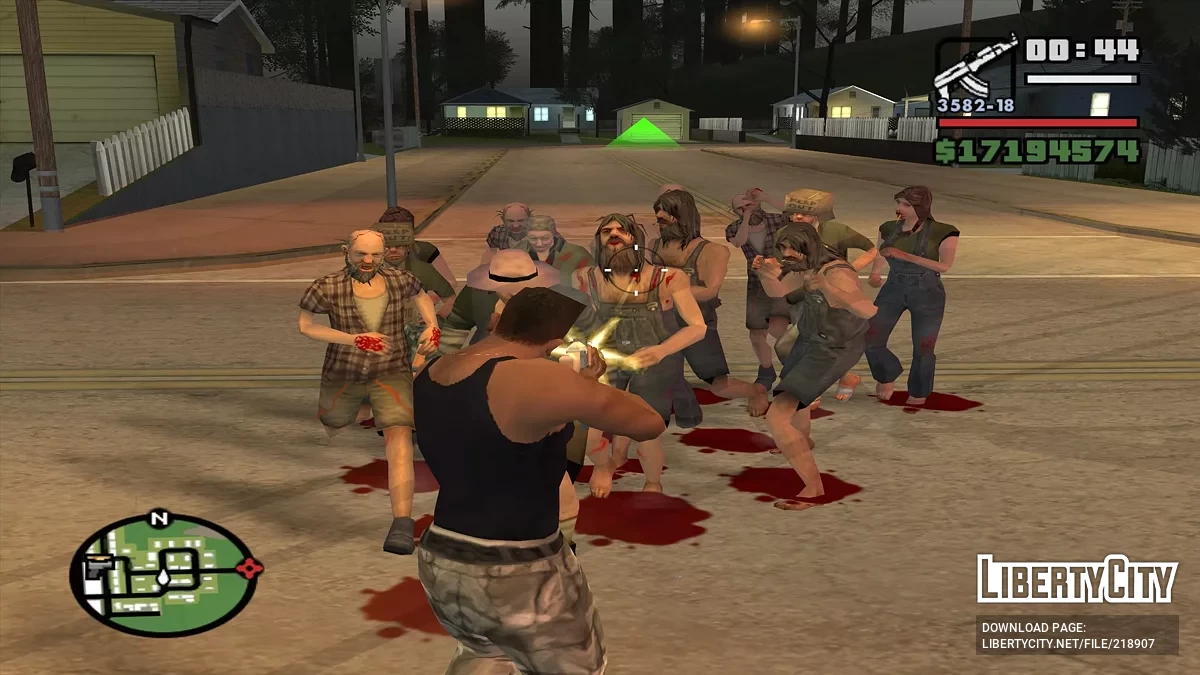 Інфекція в Паломіно Крік / GTA San Andreas