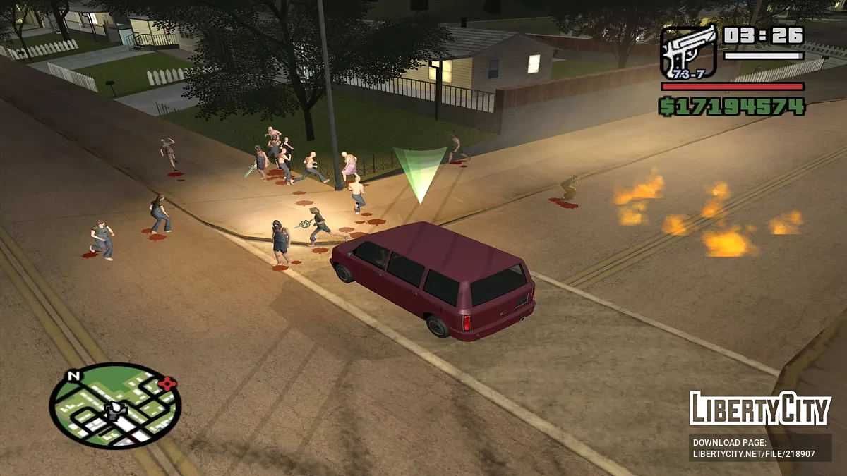 Інфекція в Паломіно Крік / GTA San Andreas