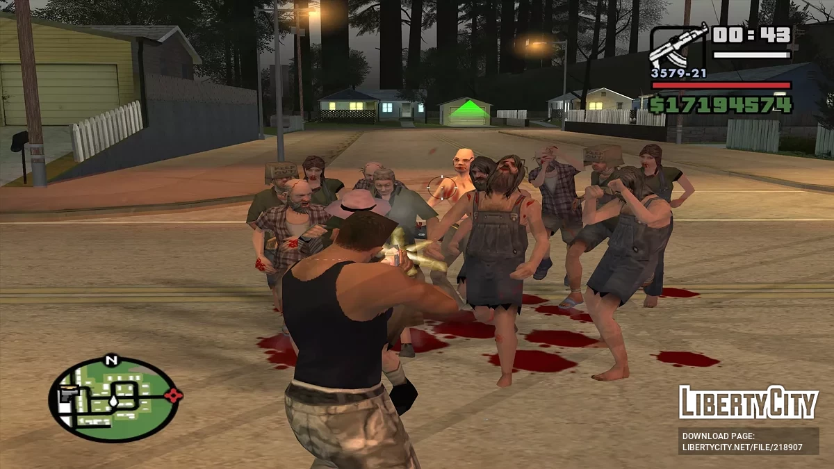Інфекція в Паломіно Крік / GTA San Andreas