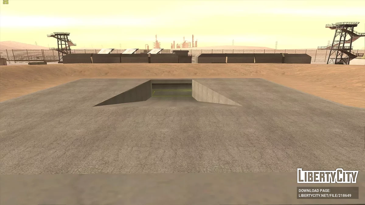 Відкрита Зона 69 (без воріт) / GTA San Andreas