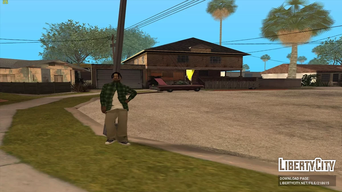 Grove Street movimentada / GTA San Andreas