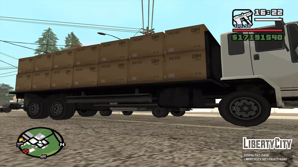 Cargo Transportation Across the State / GTA San Andreas