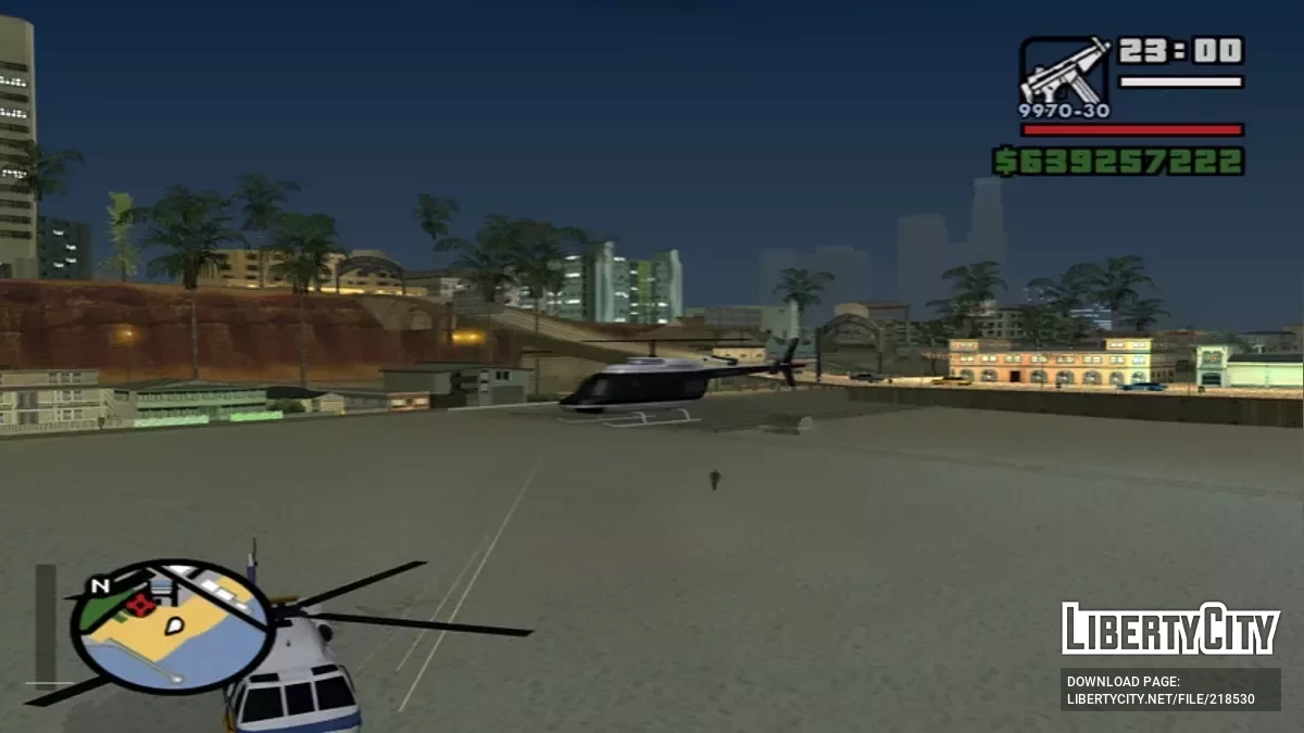 Police Maverick Gun Mod - Shooting Car Only / GTA San Andreas