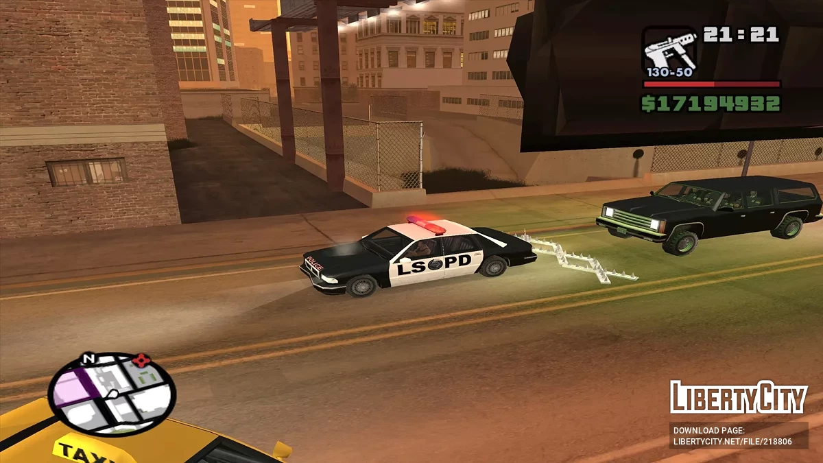 Police Hedgehogs (Spikes) / GTA San Andreas
