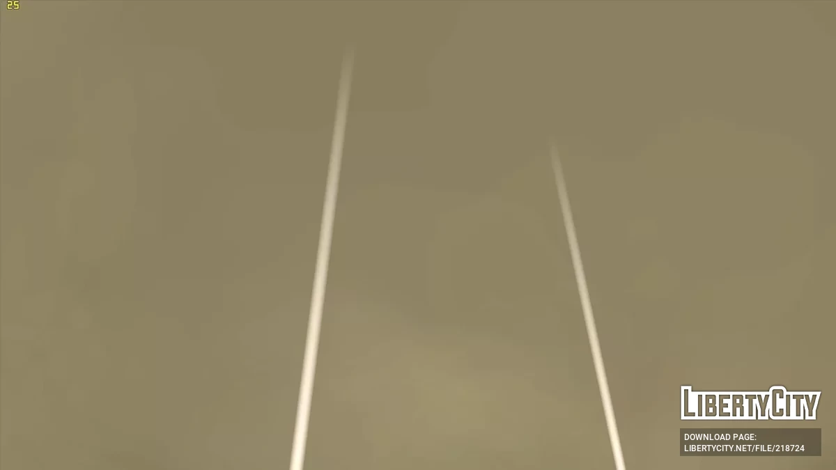 Lampu Sorot Pendaratan di Lapangan Terbang / GTA San Andreas