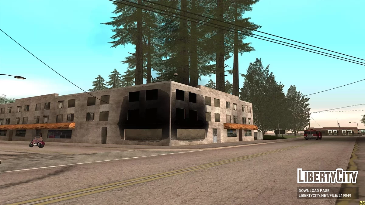 Fire in Montgomery / GTA San Andreas