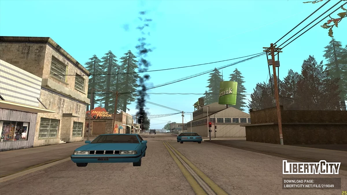 Fire in Montgomery / GTA San Andreas