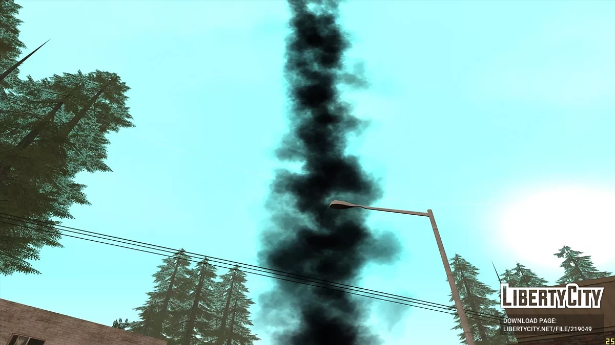 Fire in Montgomery / GTA San Andreas