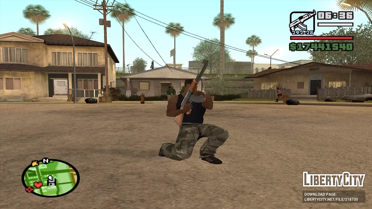 Weapon Reload Animation / GTA San Andreas