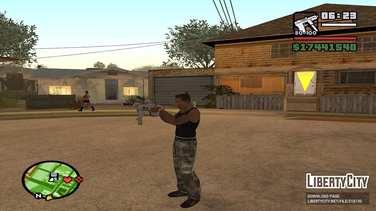 Weapon Reload Animation / GTA San Andreas