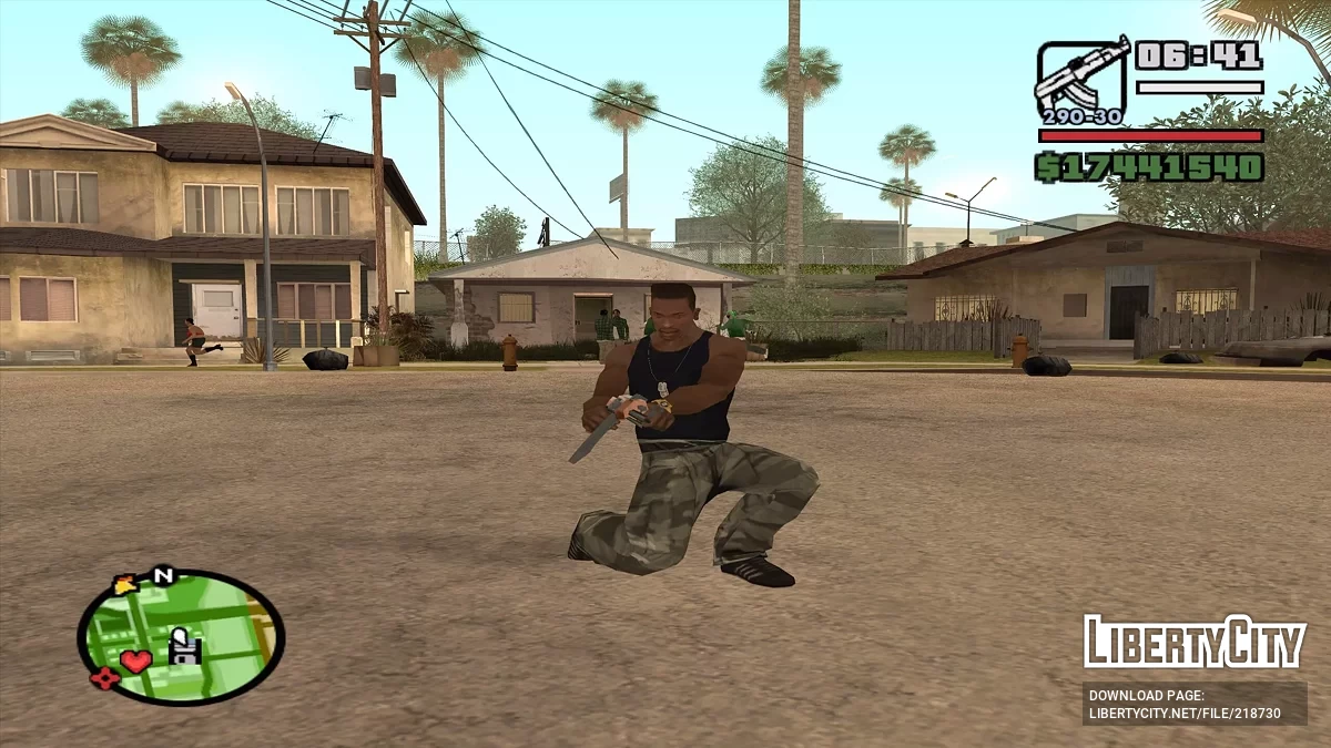 Weapon Reload Animation / GTA San Andreas