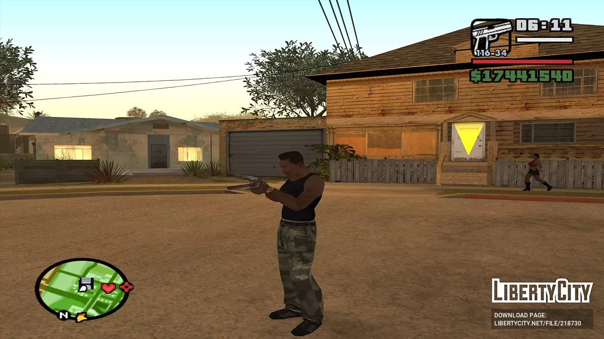 Weapon Reload Animation / GTA San Andreas