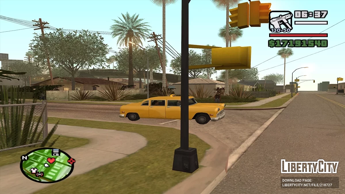 Echtes Taxi in SA / GTA San Andreas
