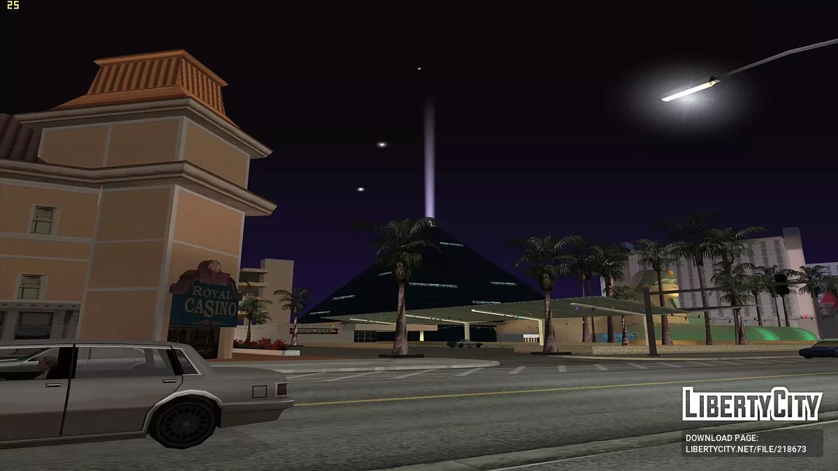 Rayon élégant de l'Hôtel Luxor (Camel's Toe) / GTA San Andreas