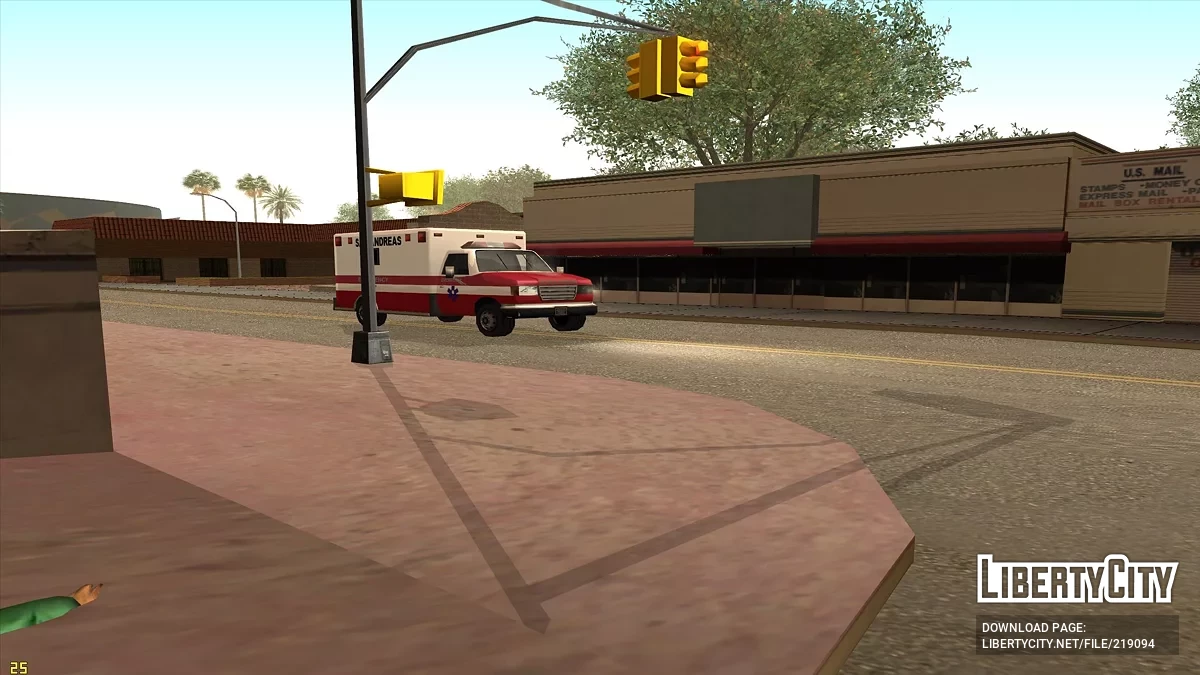 Stroboskopy w pojazdach służbowych / GTA San Andreas