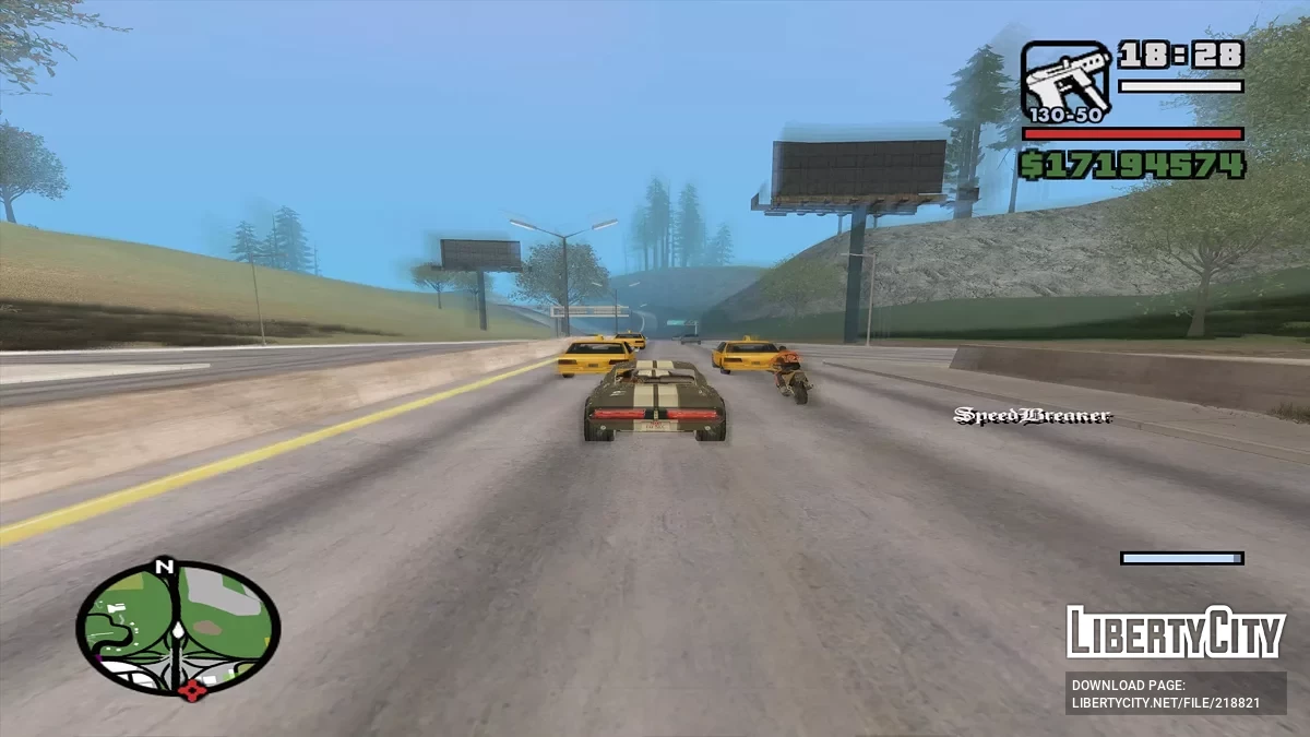 Speedbreaker - Slow down in motion / GTA San Andreas