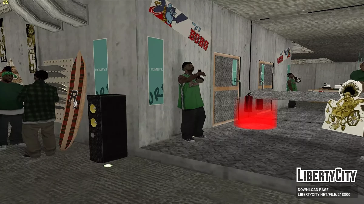 Boutique SubUrban animée / GTA San Andreas