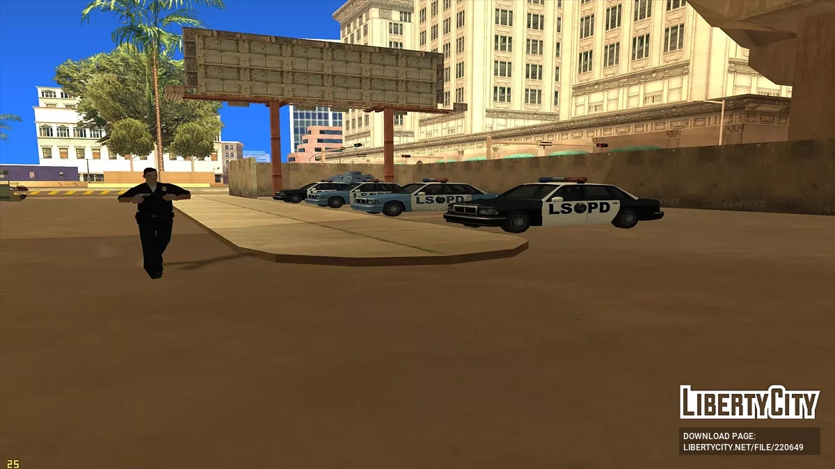 Polis Karakollarındaki Araçlar / GTA San Andreas