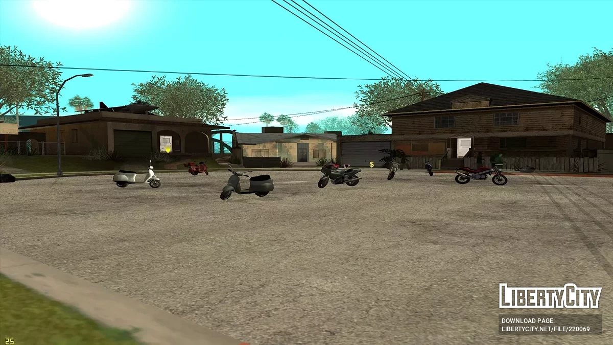 Быстрый спавнер мотоциклов / GTA San Andreas