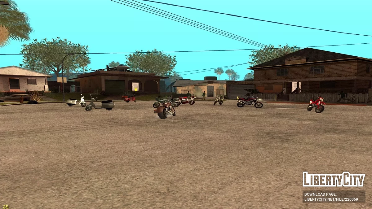 Быстрый спавнер мотоциклов / GTA San Andreas