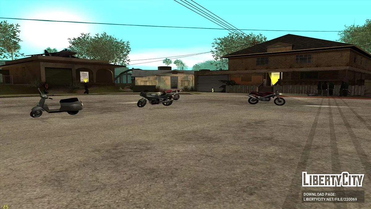 Быстрый спавнер мотоциклов / GTA San Andreas
