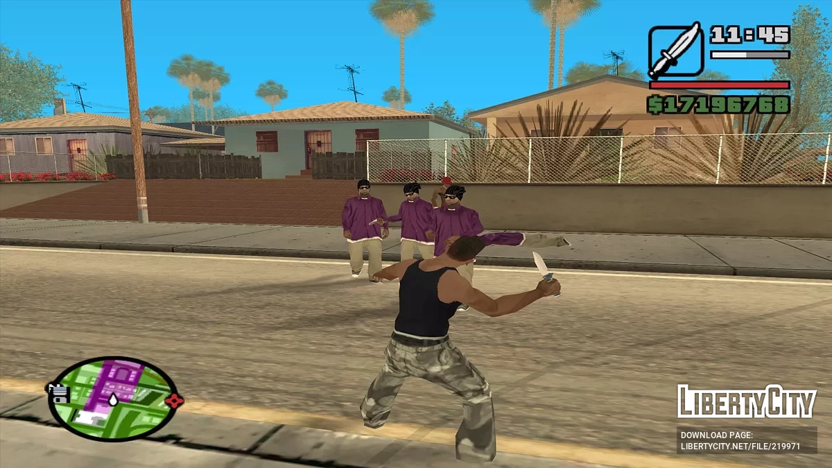 Messerwerfen / GTA San Andreas