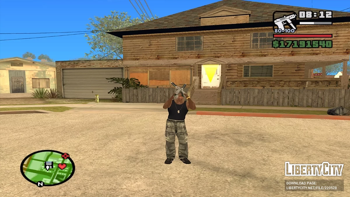 Possibilité de porter une cagoule / GTA San Andreas