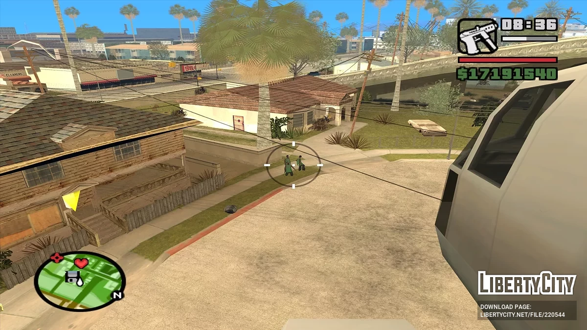 Helicopter Flight with Weapon / GTA San Andreas