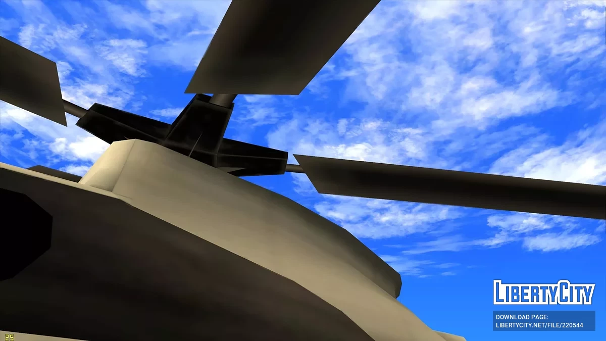 Helicopter Flight with Weapon / GTA San Andreas