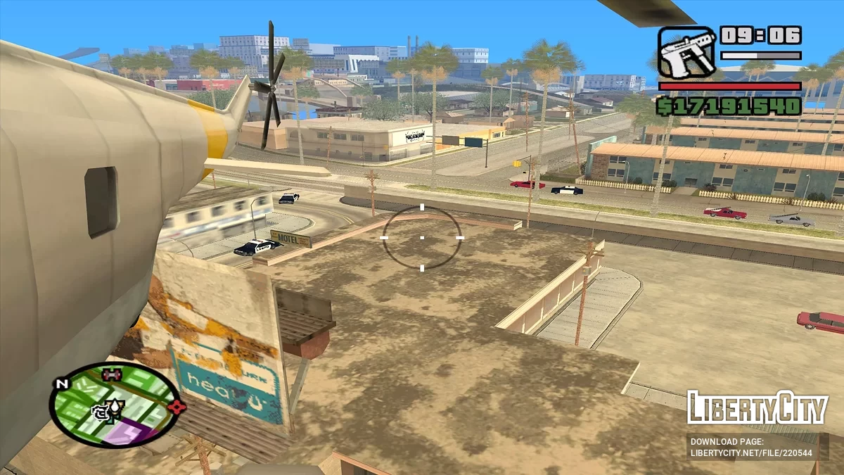 Helicopter Flight with Weapon / GTA San Andreas