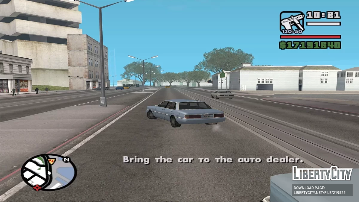 Travail au concessionnaire automobile Otto's Autos / GTA San Andreas